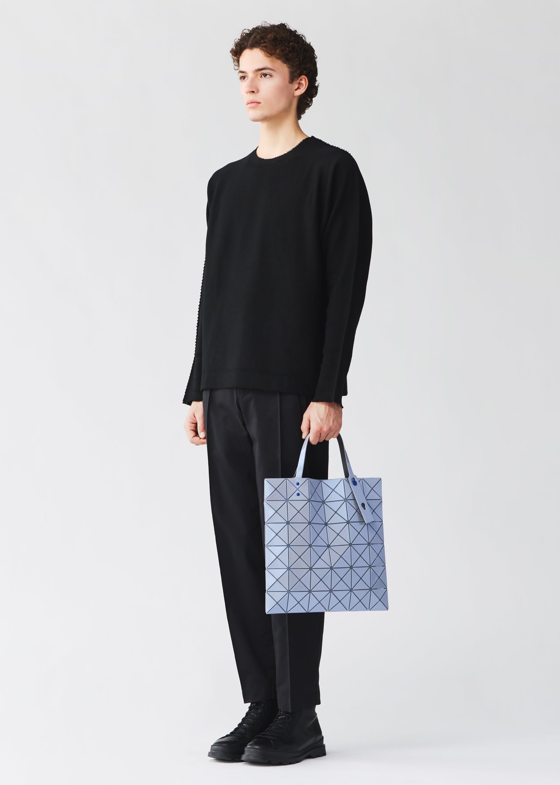 BAO BAO Lucent One-Tone 亮面 6x6 tote bag 