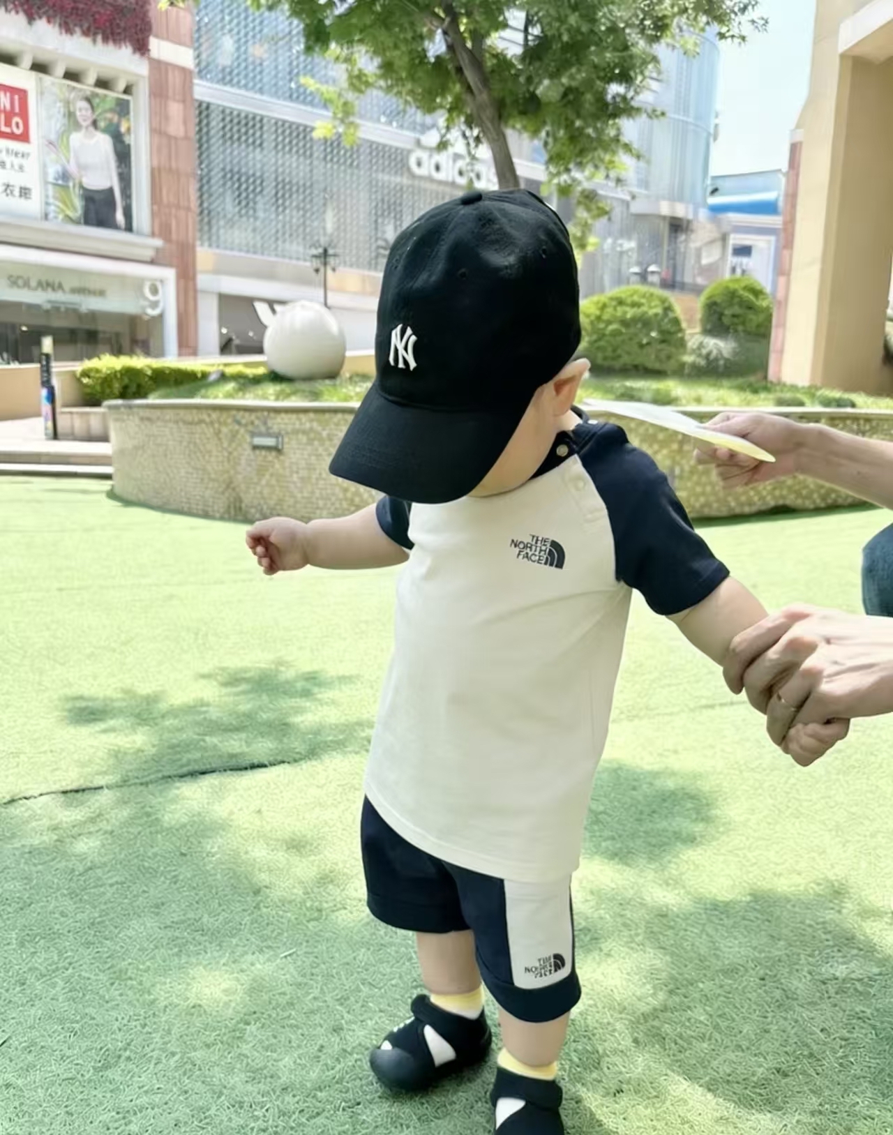 0674 TNF 拼接系列套裝 