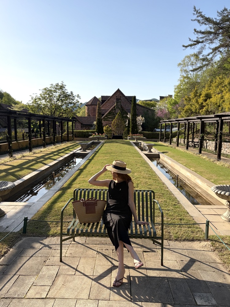 Boat Neck Layered Dress (Black)