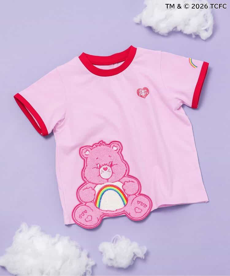 🇯🇵預訂 日本直送🇯🇵Apres les cours x Care Bears系列四色人物印花貼花短袖T恤