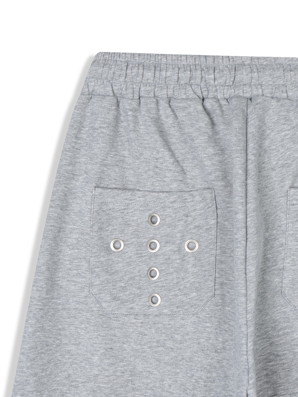 Back Pocket Eyelet Bermuda Pants