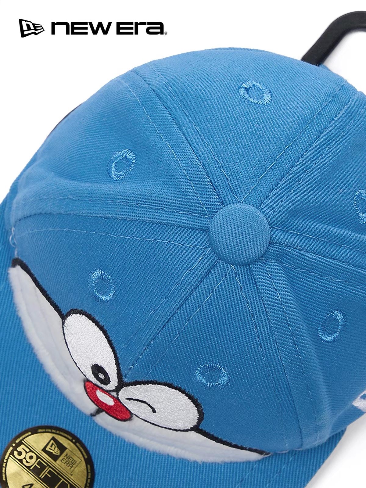 [訂購] 多啦A夢New Era Cap帽造型鎖匙扣 拉鏈袋｜Doraemon New Era