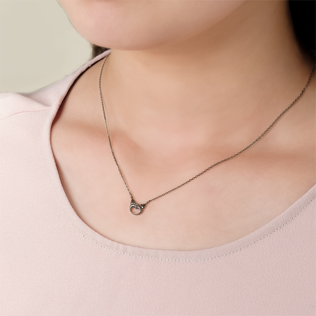 📦訂購 日本限定 u-treasure Sanrio Kuromi 可羅米 銀製頸鏈