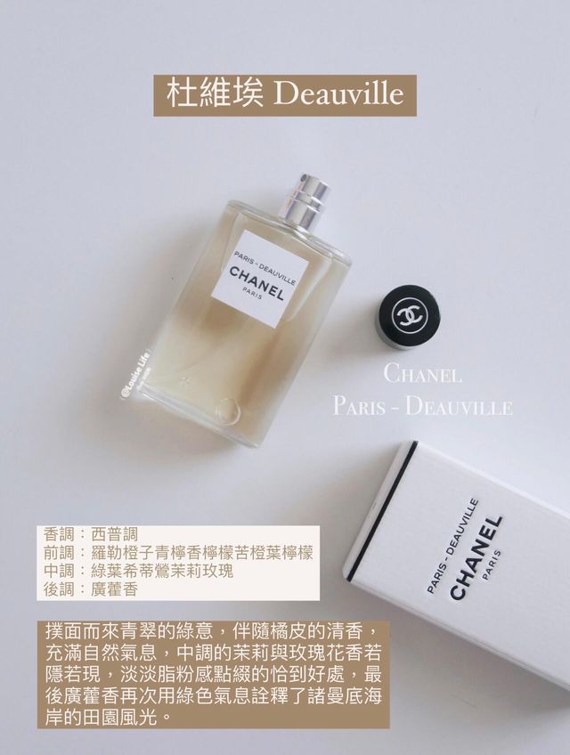 Chanel 香奈兒杜維埃Paris Deauville EDT 50/125ml 城市系列| Bacon's