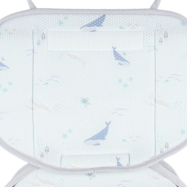 🇯🇵預訂 日本直送🇯🇵海洋生物印花網眼嬰兒車車墊附冷凍包