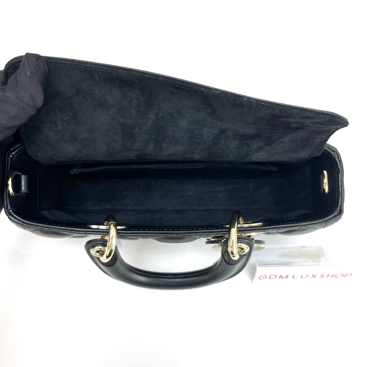 Dior D-Joy Black Small GHW