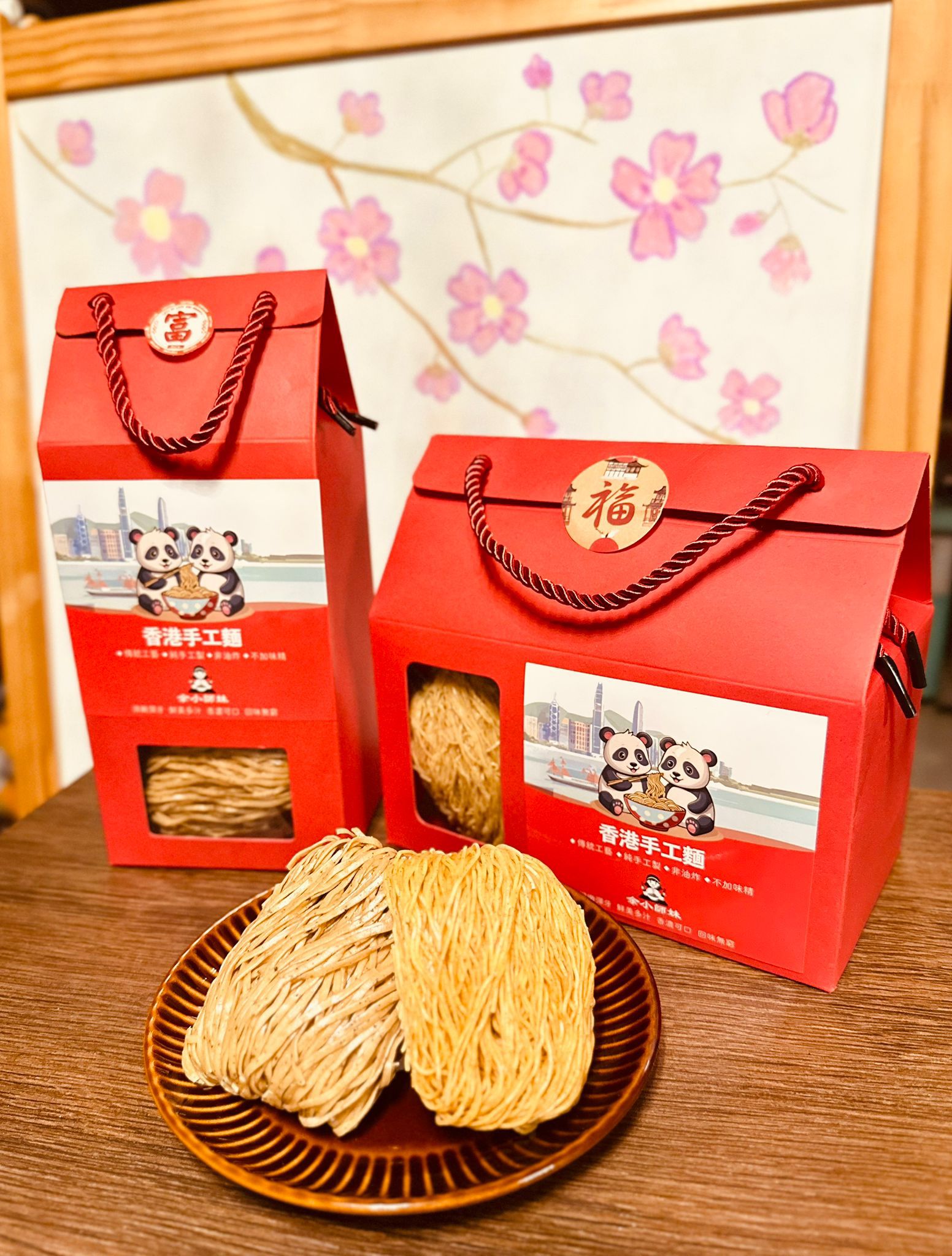 【新年禮盒】頂級上湯蝦子麵禮盒裝 (12個)