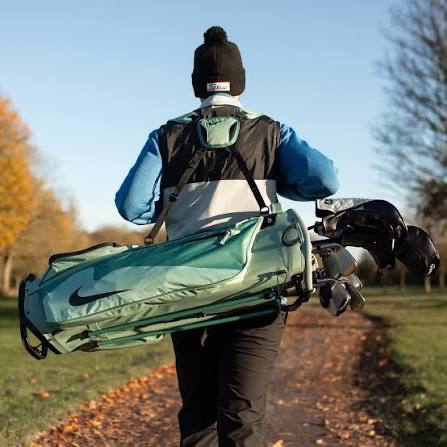 NIKE Air Max Lite 4WAY Stand Bag 4格支架包 - 綠
