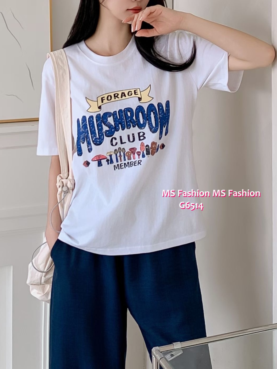 G6514 靚print tee