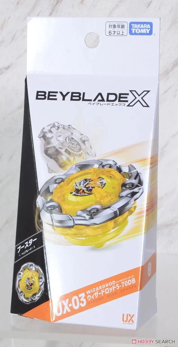 🧲預訂26年7-8月：TAKARA TOMY 爆旋陀螺 BeybladeX Booster UX-03 Wizard Rod 5-70DB UX03