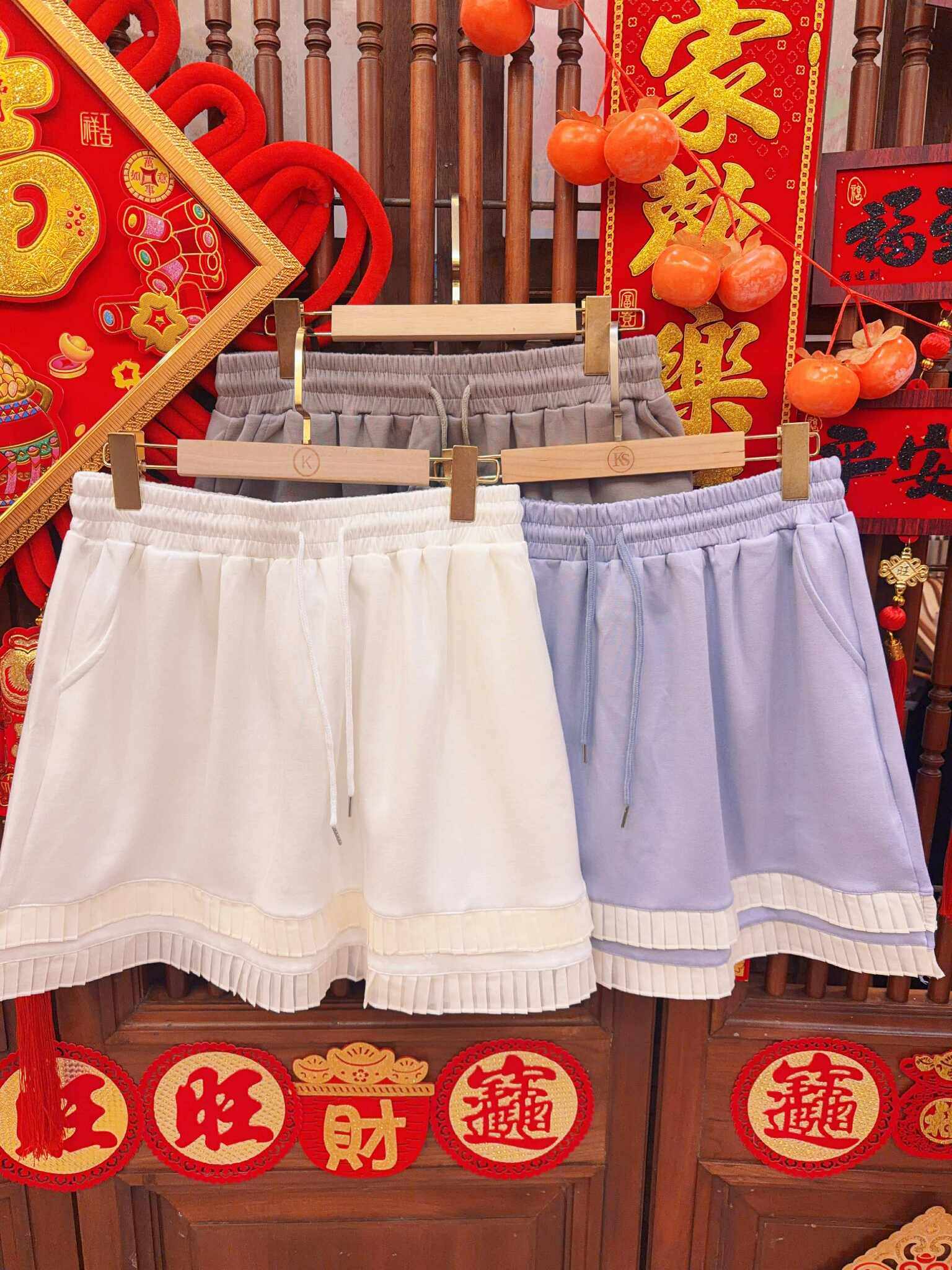 NJE14 #1172 蛋糕裙摆设计裤裙