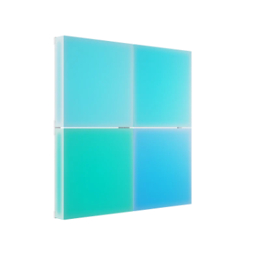[原裝香港行貨丨2年保養] Nanoleaf Blocks | 小方塊 | 擴充套裝 | 白色 | 4 片 | 全球版Nanoleaf Blocks | Small Squares | Add-On Kit | White | 4 Pack | Global N8100E00-4SS