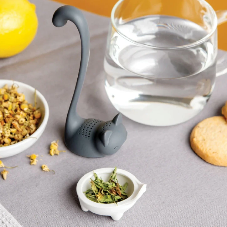 日本直送 OTOTO Louis 貓咪茶漏