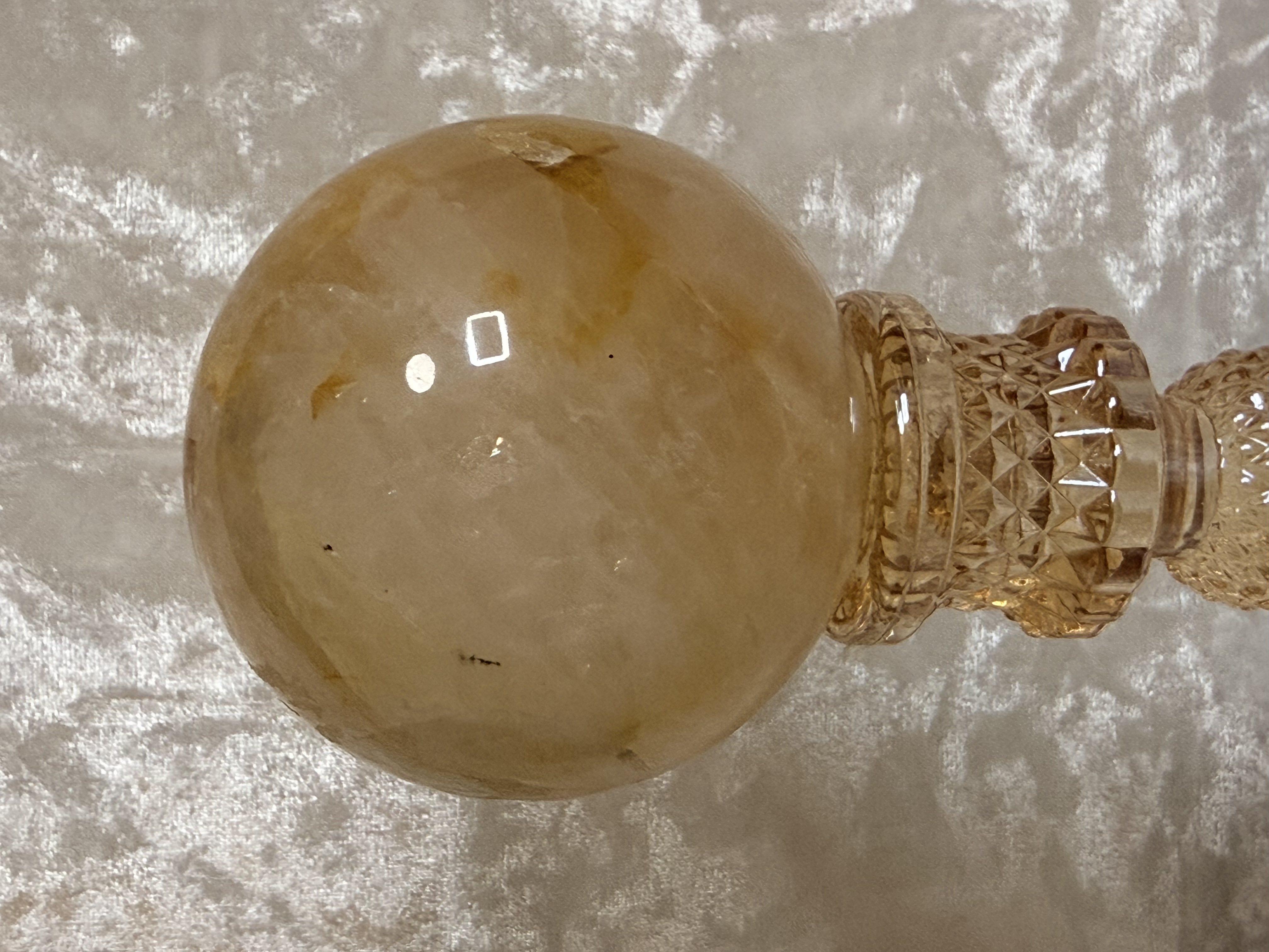 巴西黃金自癒者水晶球