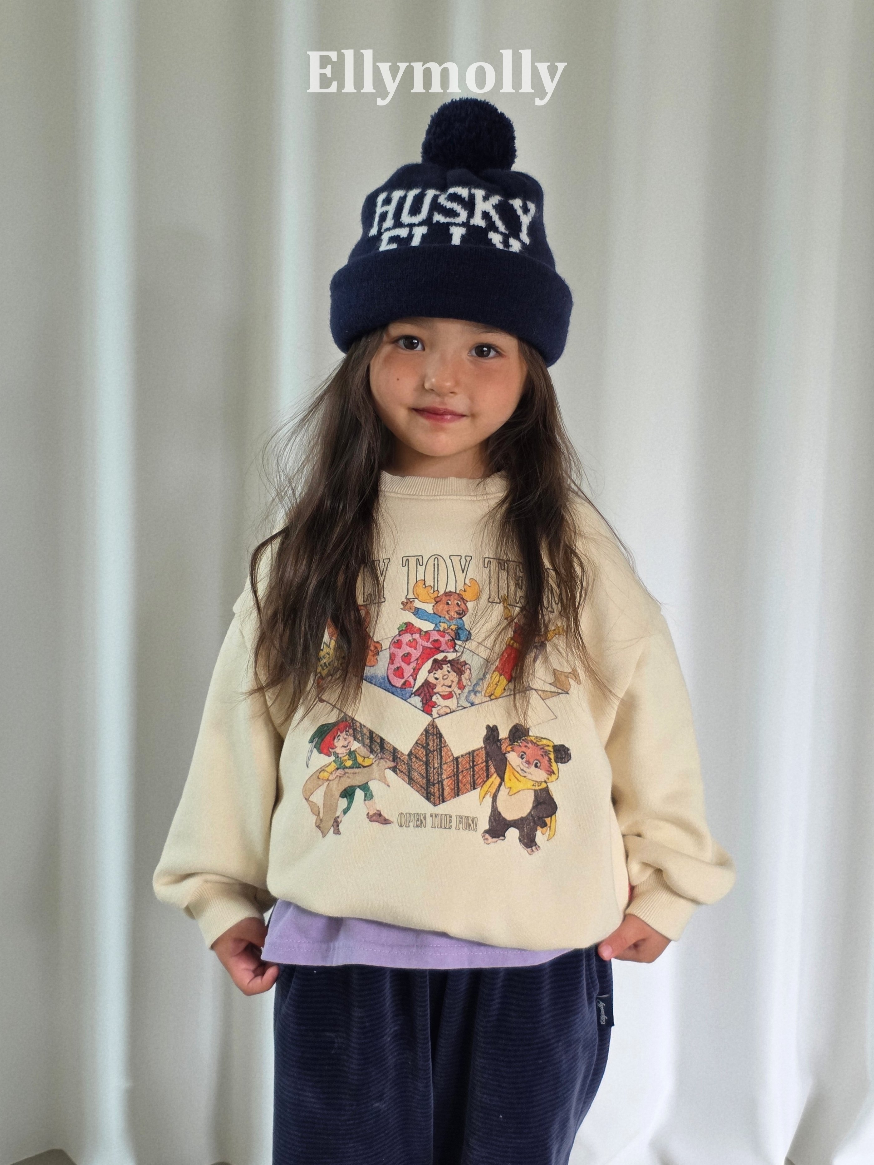 Ellymolly | Husky Pom-Pom Beanie