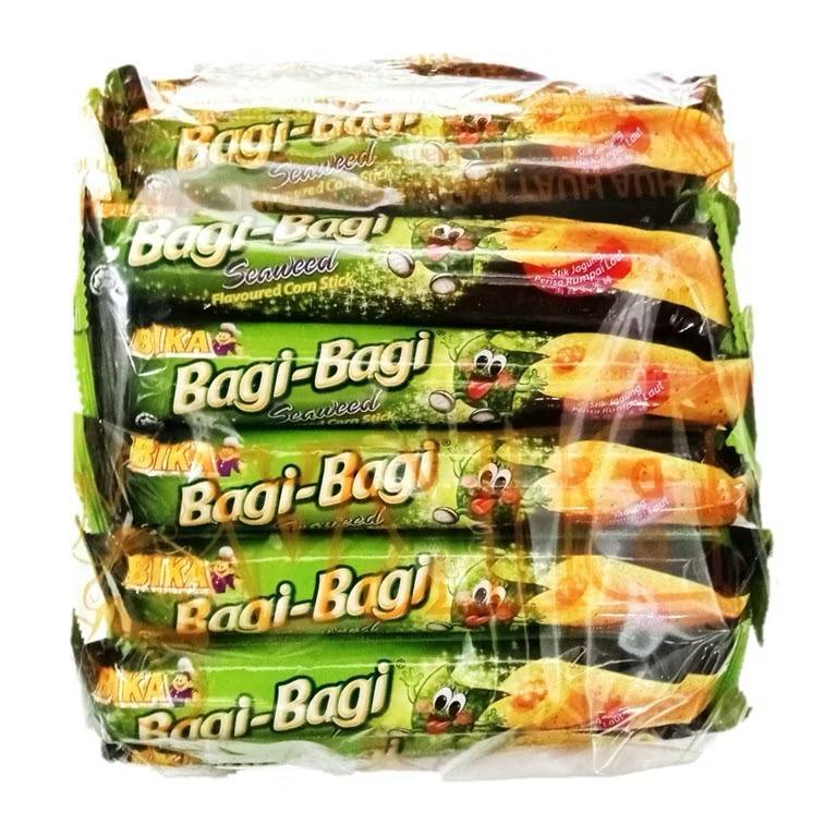 40pcs Bika Bagi-Bagi Pika Corn Stick, Big D, Bing Bing [Chocolate/Strawberry/Seaweed/