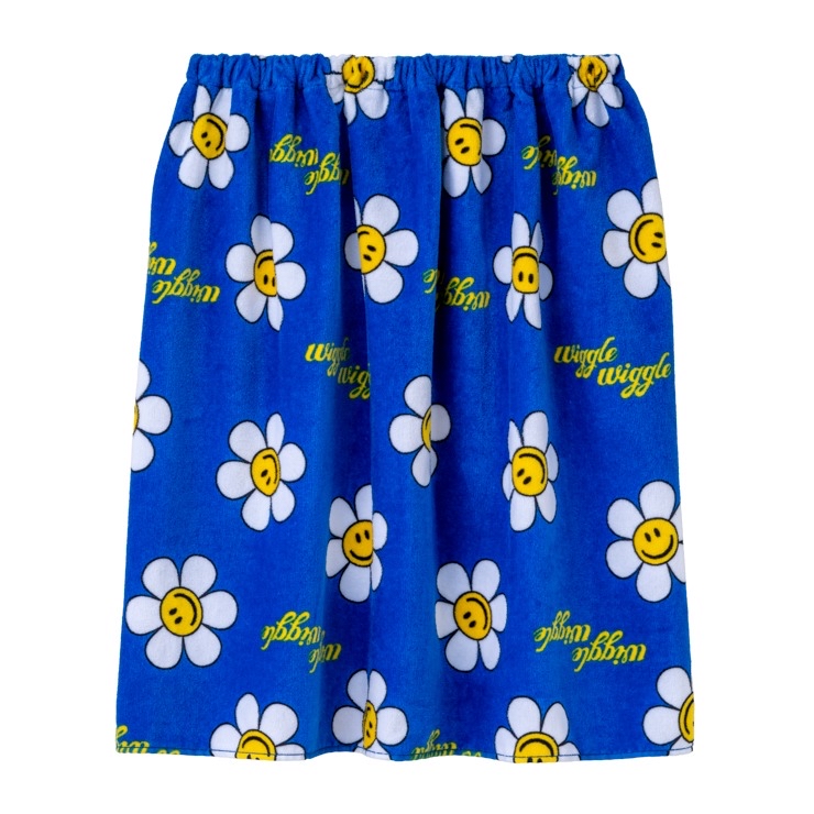 🇯🇵限時預訂 日本直送🇯🇵Wiggle Wiggle花花圖案滿印游泳浴巾裹巾