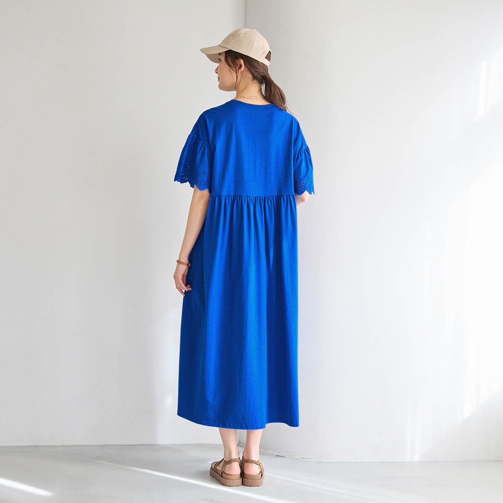 🆕【⭐訂購⭐】🌀 🇯🇵 日本直送 ❣️#親子裝❣️GITA 簡約 蕾絲袖 連身裙［2款選］ 🌀 [ELDA-0055][260506]