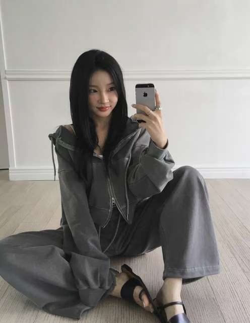 已售罄❌韓國型格水洗灰短外套jacket 