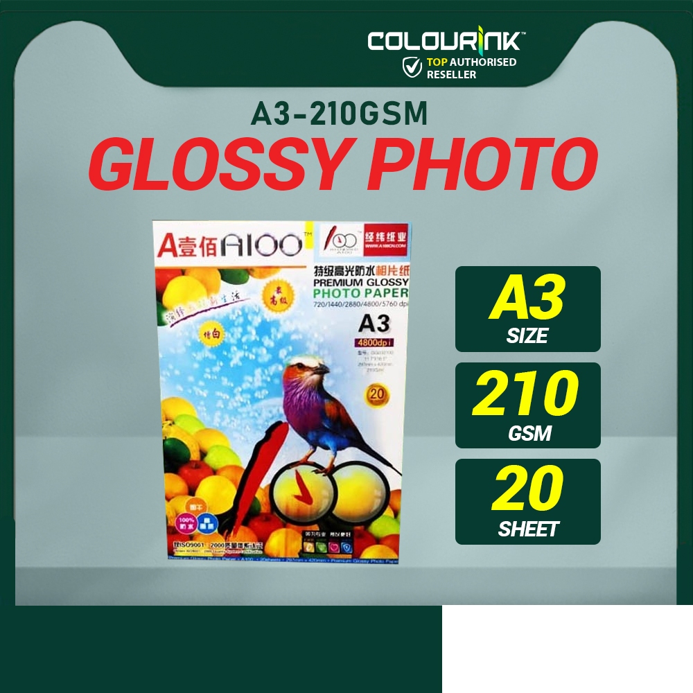 A4 / A3 / A6 Colour Sticker Paper Multi Purpose Inkjet Glossy Matte Satin Slinky Photo Paper Sticker