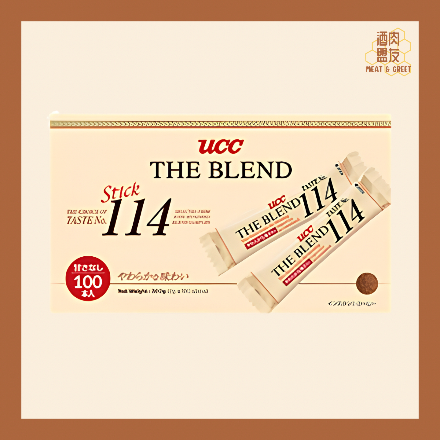 UCC The Blend 114 Stick 100P 即溶招牌咖啡114