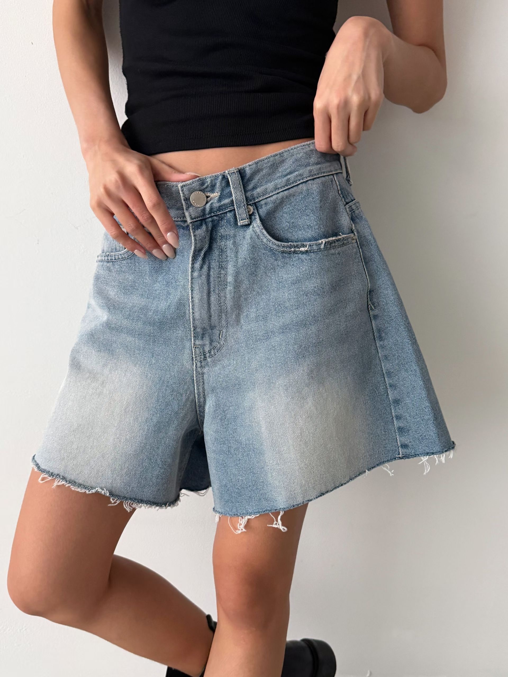 Denim shorts #pt70