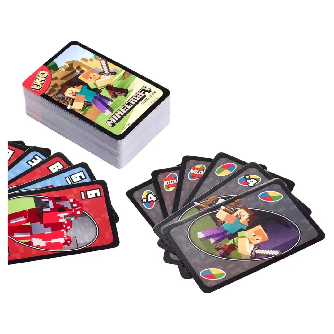 日本直送 UNO × Minecraft 卡牌遊戲