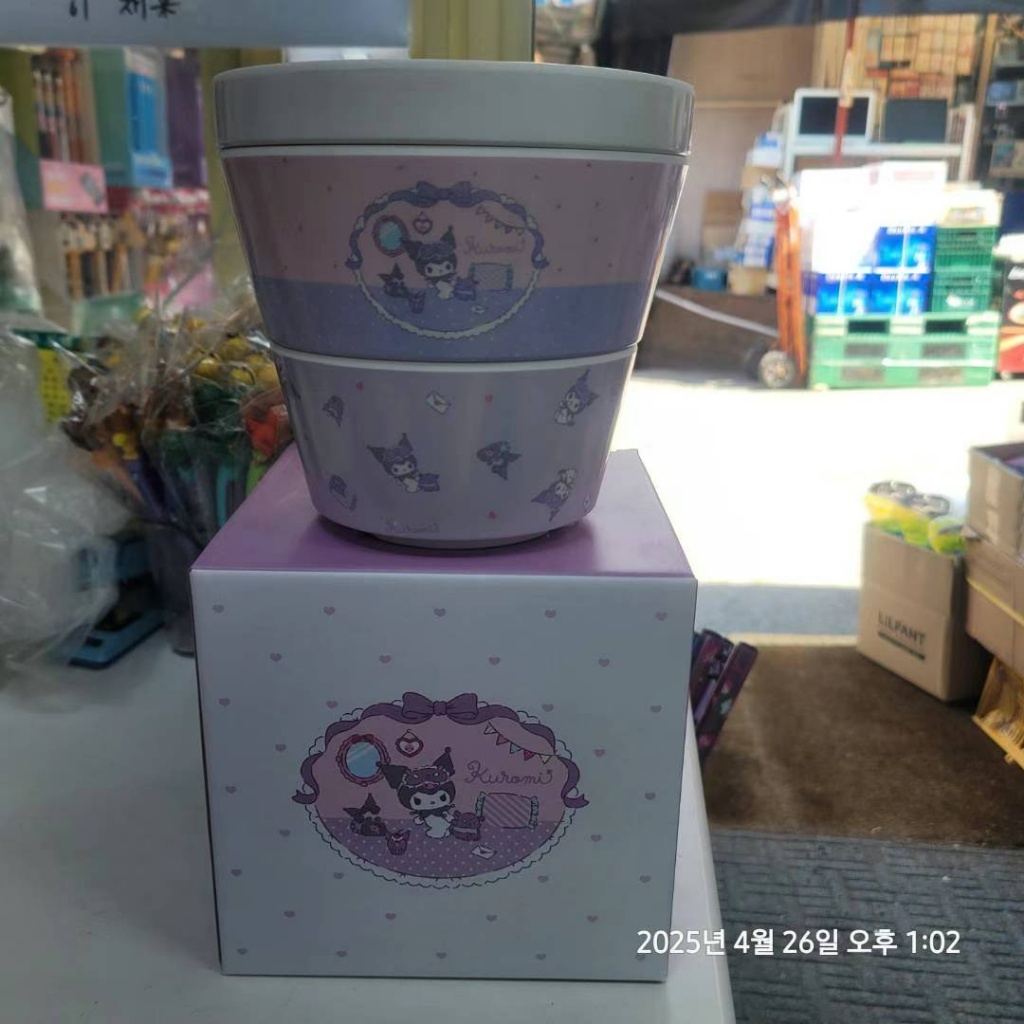 【預訂】韓國直送 Sanrio 三層兒童餐具 