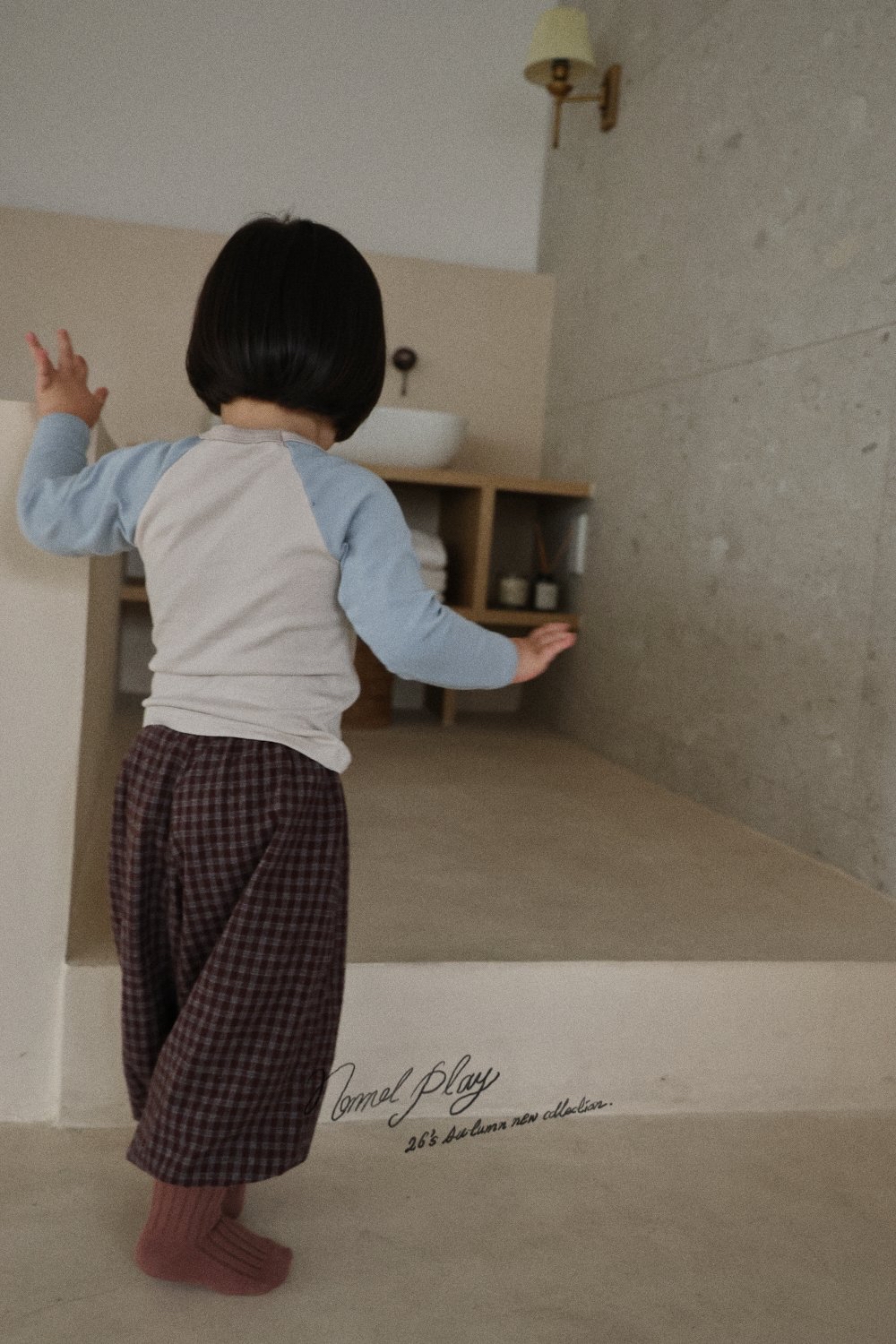 Normalplay | check jogger pants