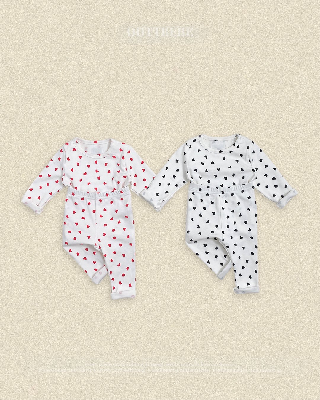 OOTT | Petit Heart Loungewear set 