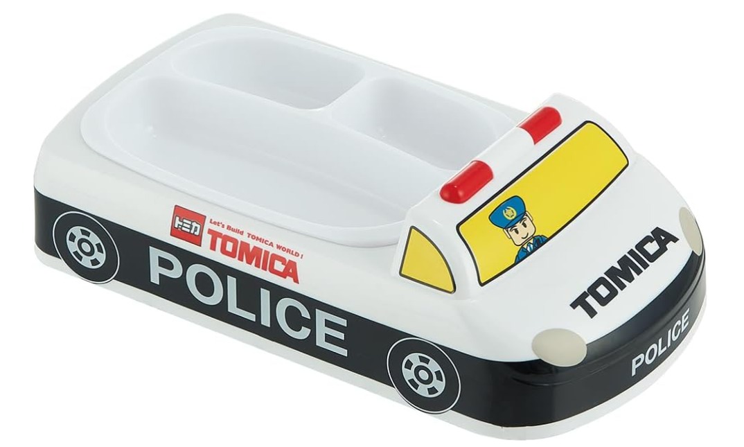 日本直送🇯🇵 Skater Tomica 警車餐盤
