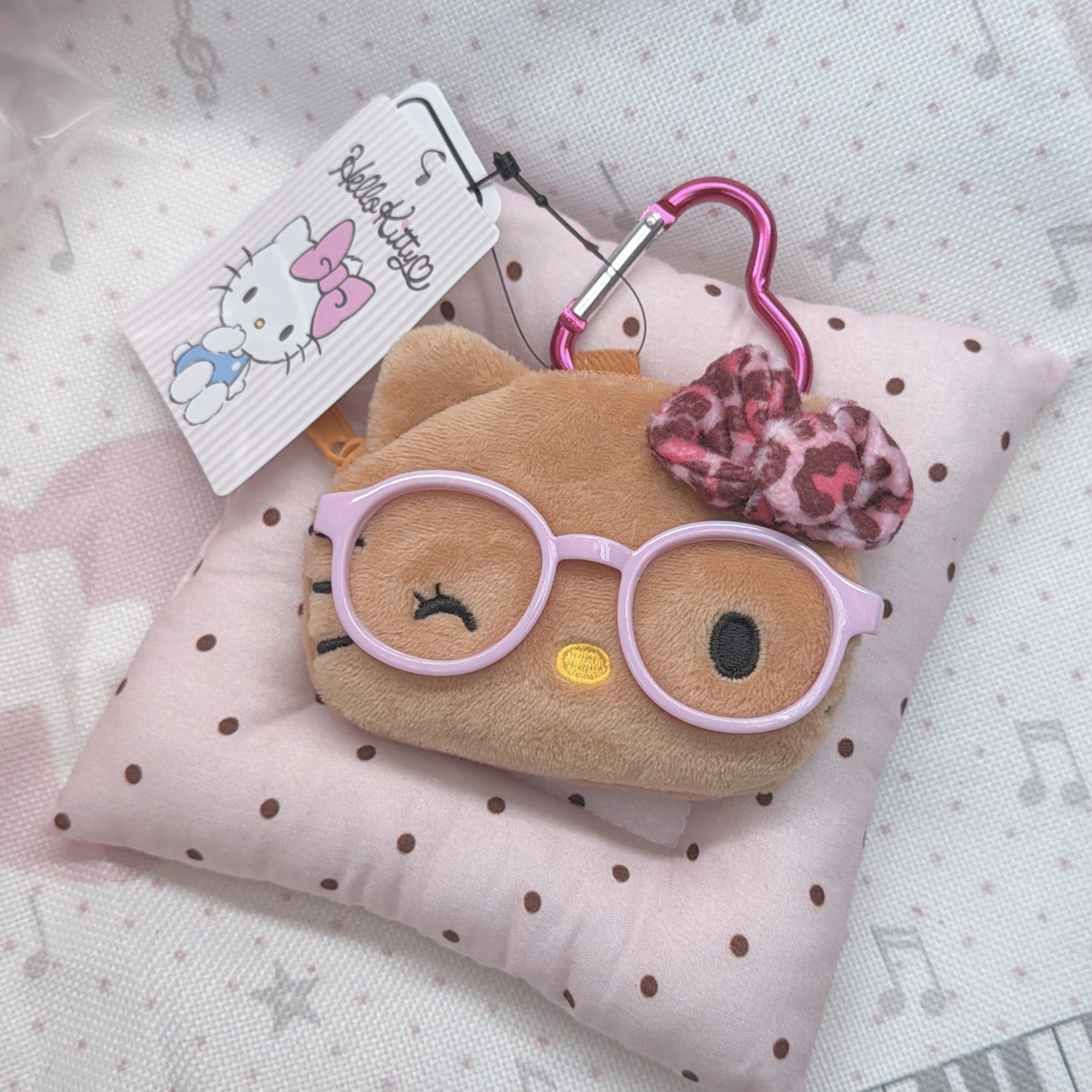 Kitty 8cm pouch散銀小袋子