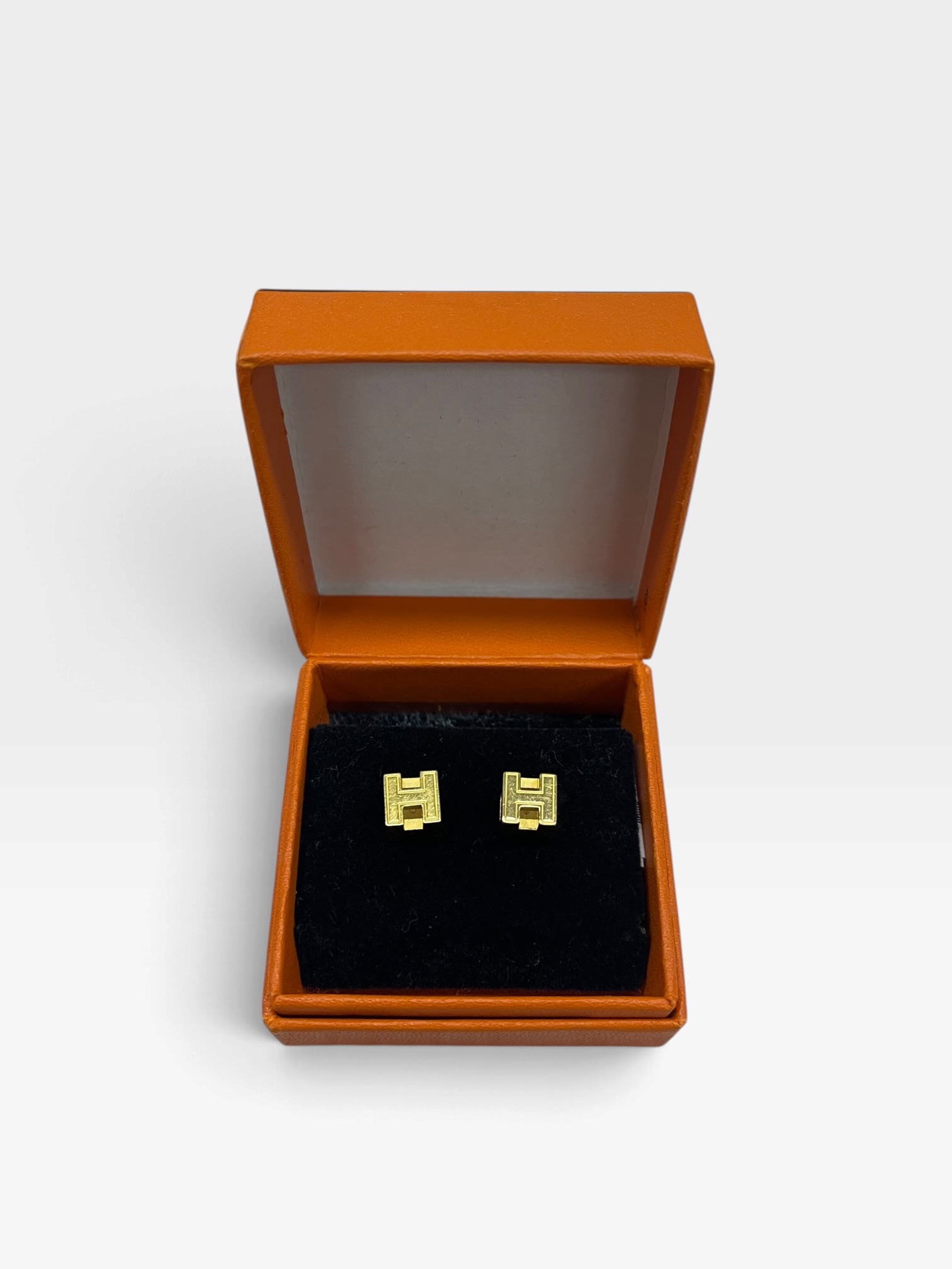 Pre-Owned Hermès H Cube Earrings/Product Code: 102205