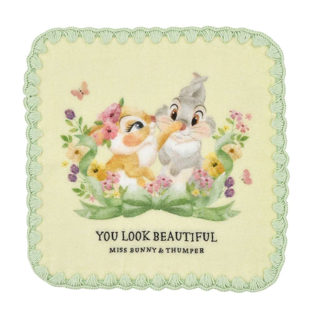 🎀【預訂】Disney Spring Romance Miss Bunny & Thumpe 迷你毛巾