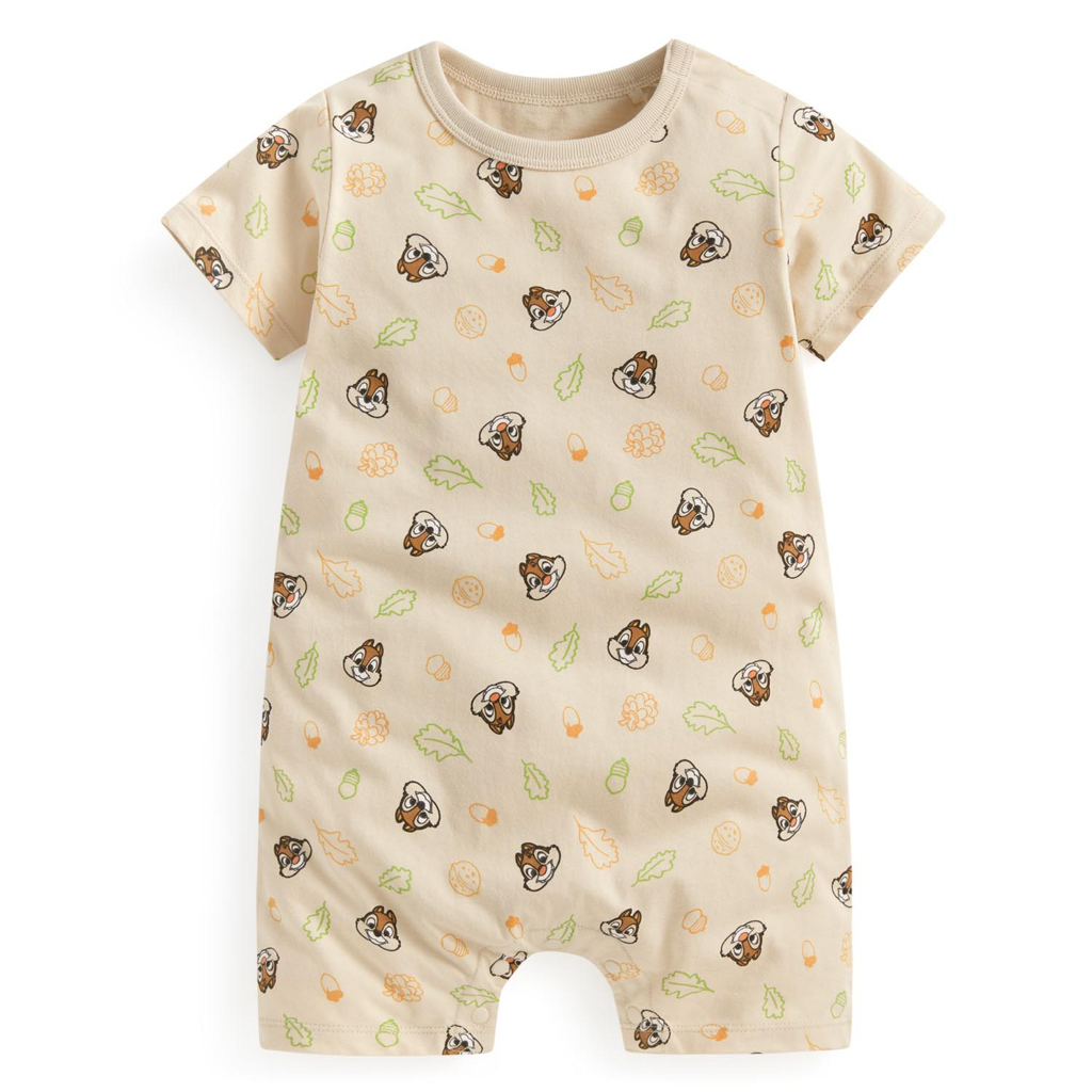 ☀️代購預訂 台灣直送☀️Disney迪士尼系列六色純棉人物印花短袖連身服