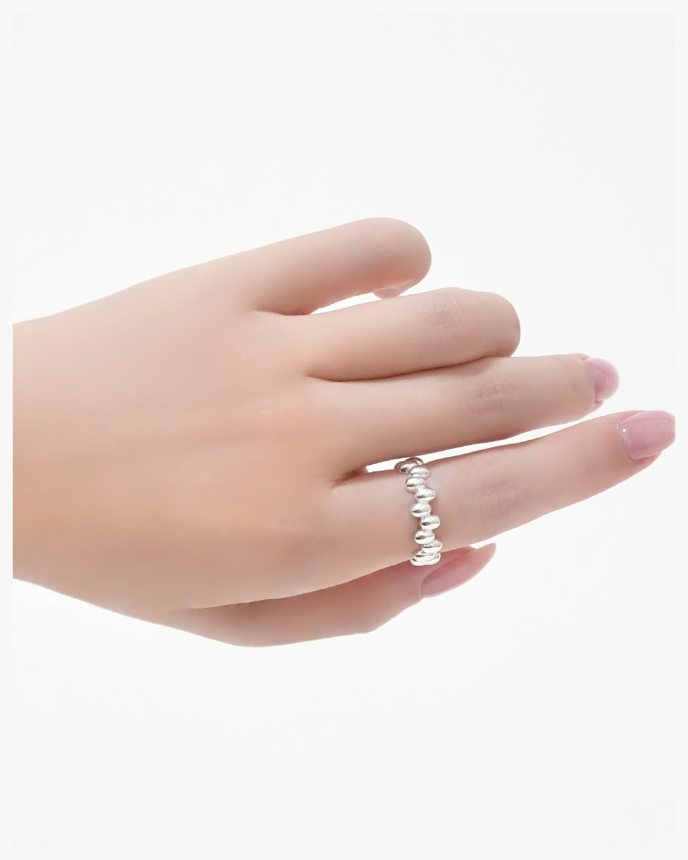 Daybreak Egg Bead Ring
