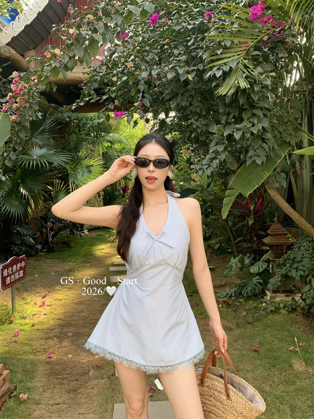 4573 GS START "IRIS DRESS鸢尾花少女短裙"