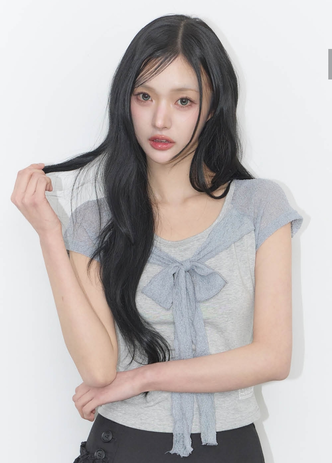 Illigo Lace Ribbon T-shirt