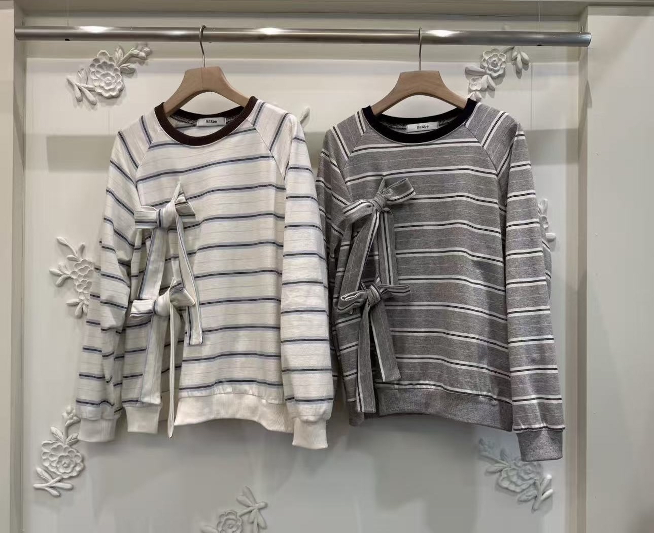 Be牌 橫間綿質薄衛衣