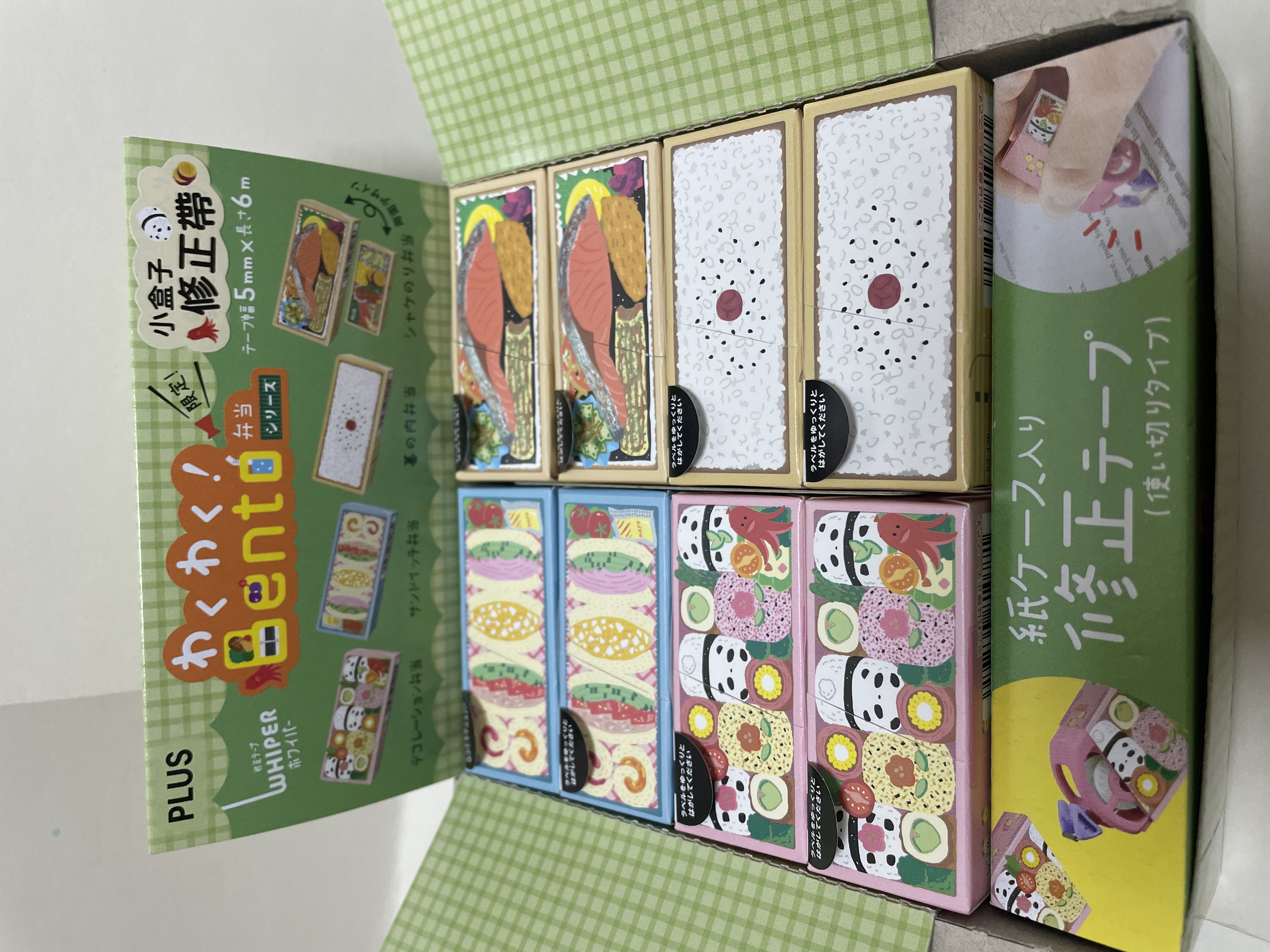 Plus Bento 紙盒外榖改錯帶 5mm x 6m