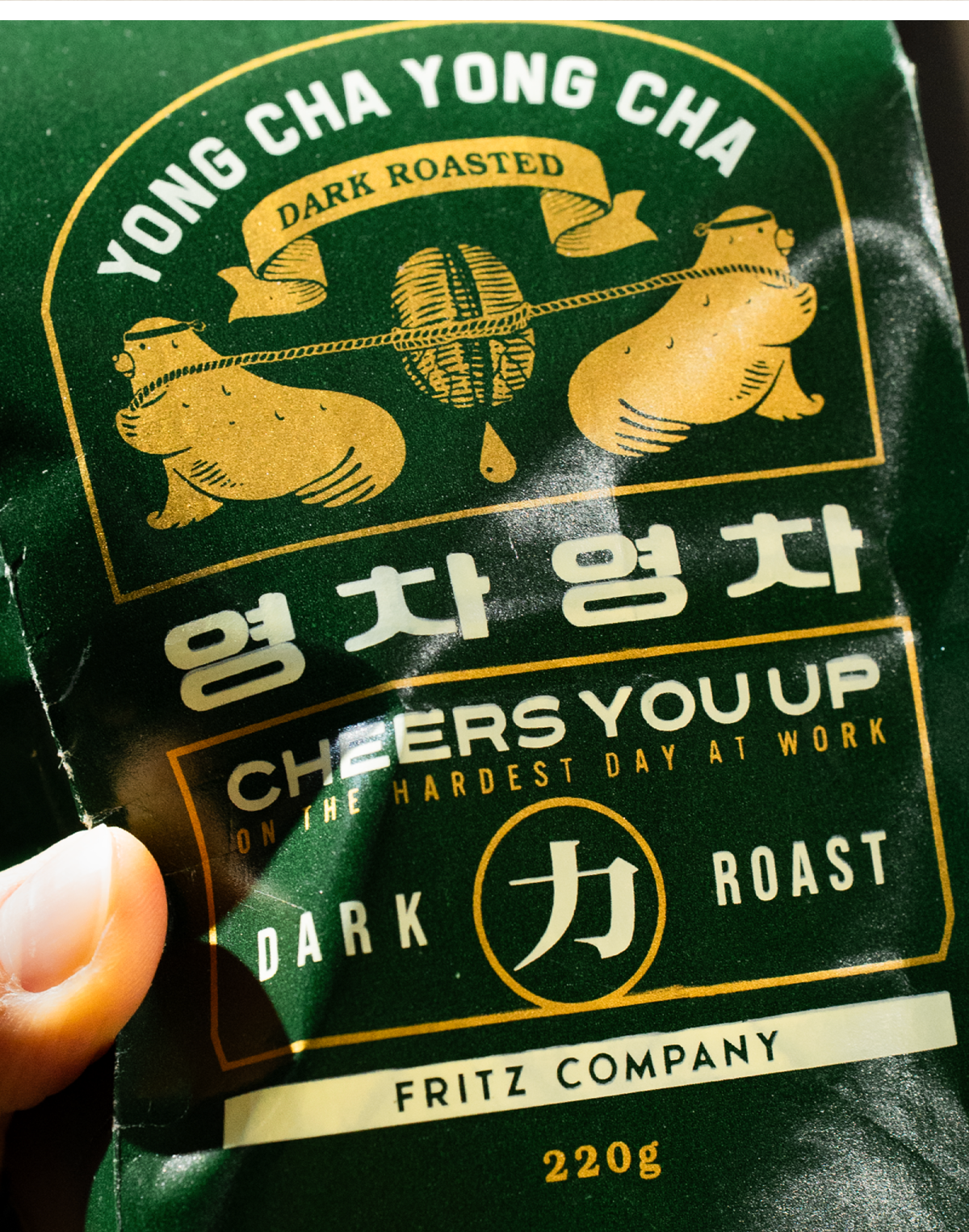 [韓國🇰🇷 Fritz] Fritz Blend Coffee Bean - Yong Cha Yong Cha Blend 220g (預購商品）