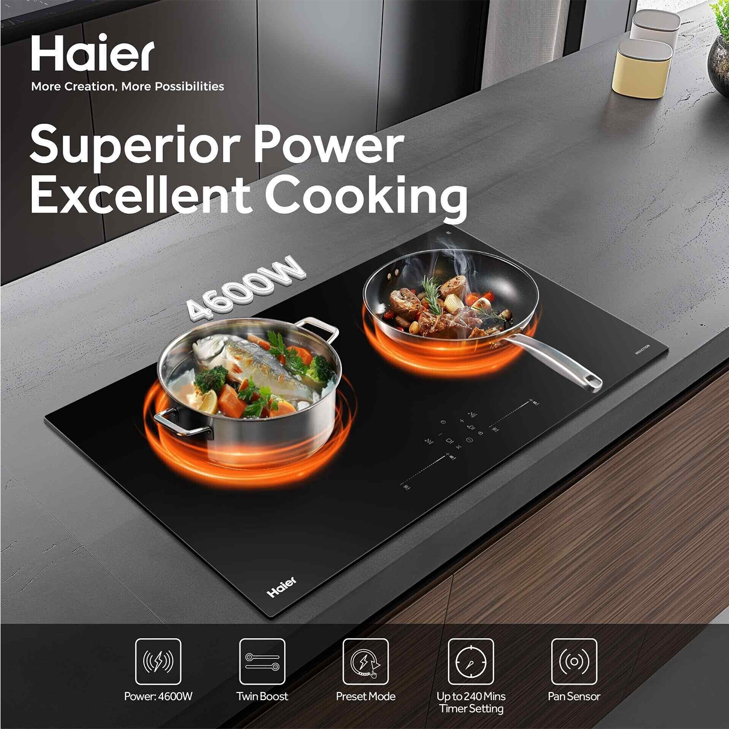 Haier Slanted Range Hood (HI-Y672SNNDC)