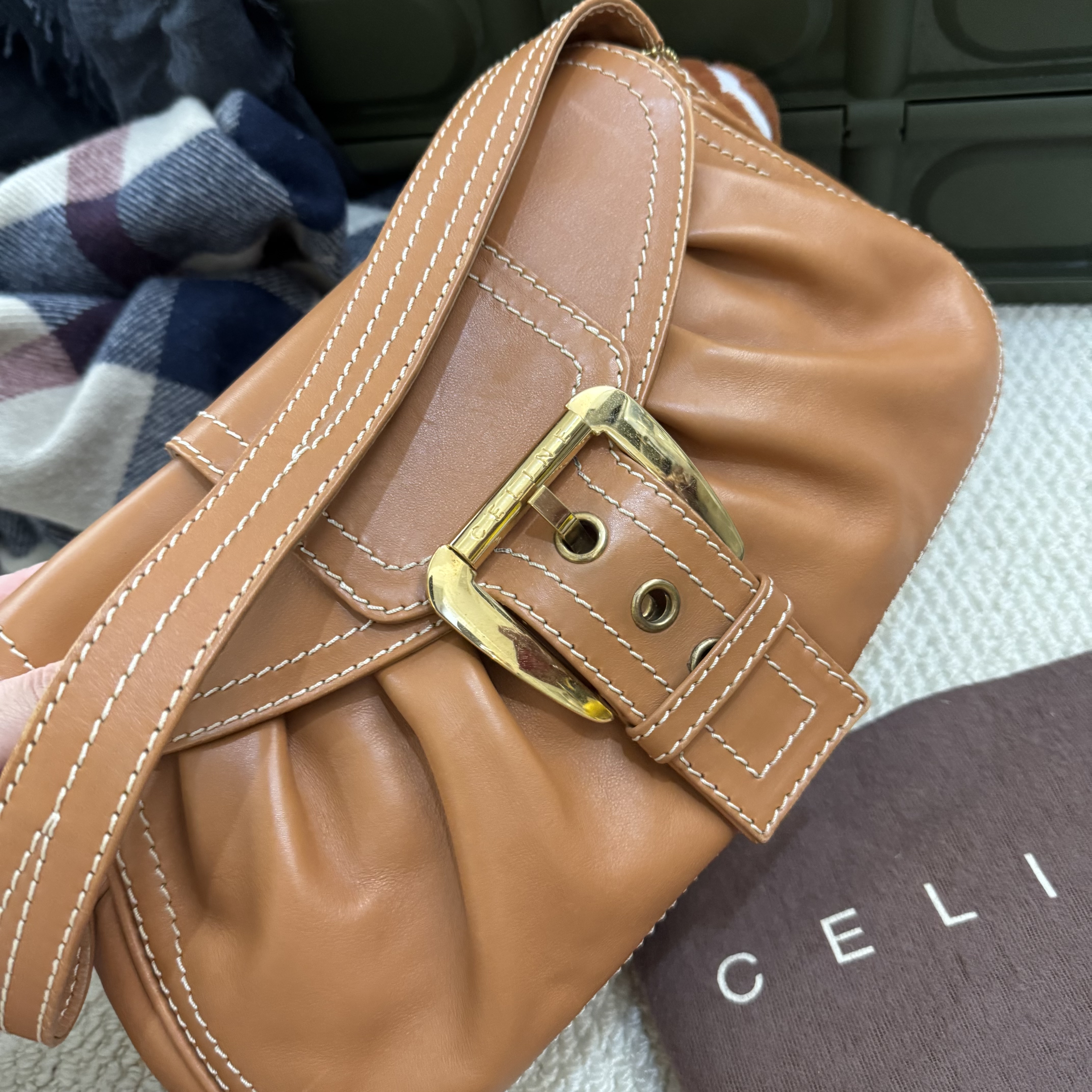 𝐂𝐞𝐥𝐢𝐧𝐞 𝐕𝐢𝐧𝐭𝐚𝐠𝐞 𝐒𝐡𝐨𝐮𝐥𝐝𝐞𝐫 𝐛𝐚𝐠 👜大骨頭包✨