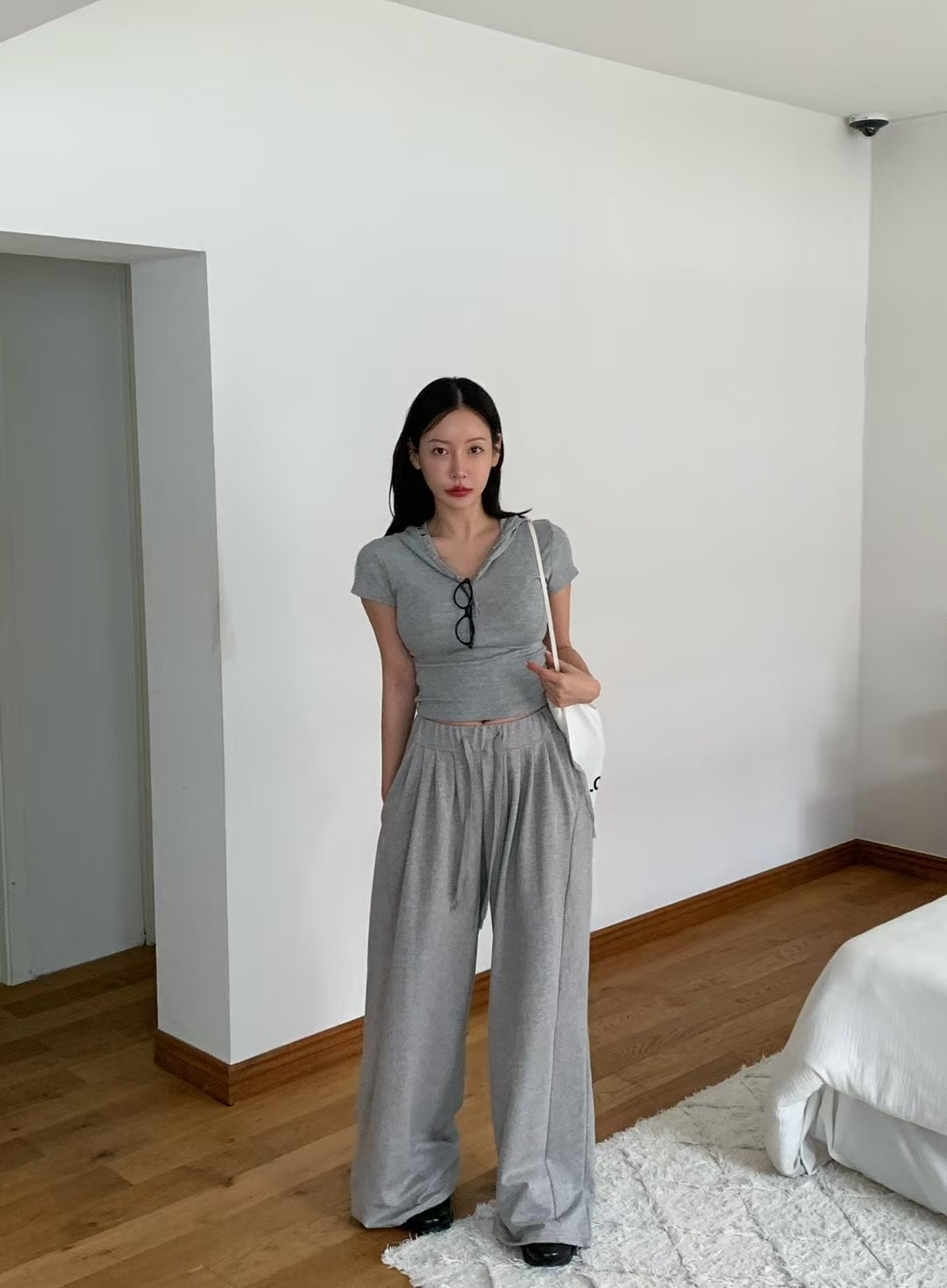 F11 喱士邊有帽Top