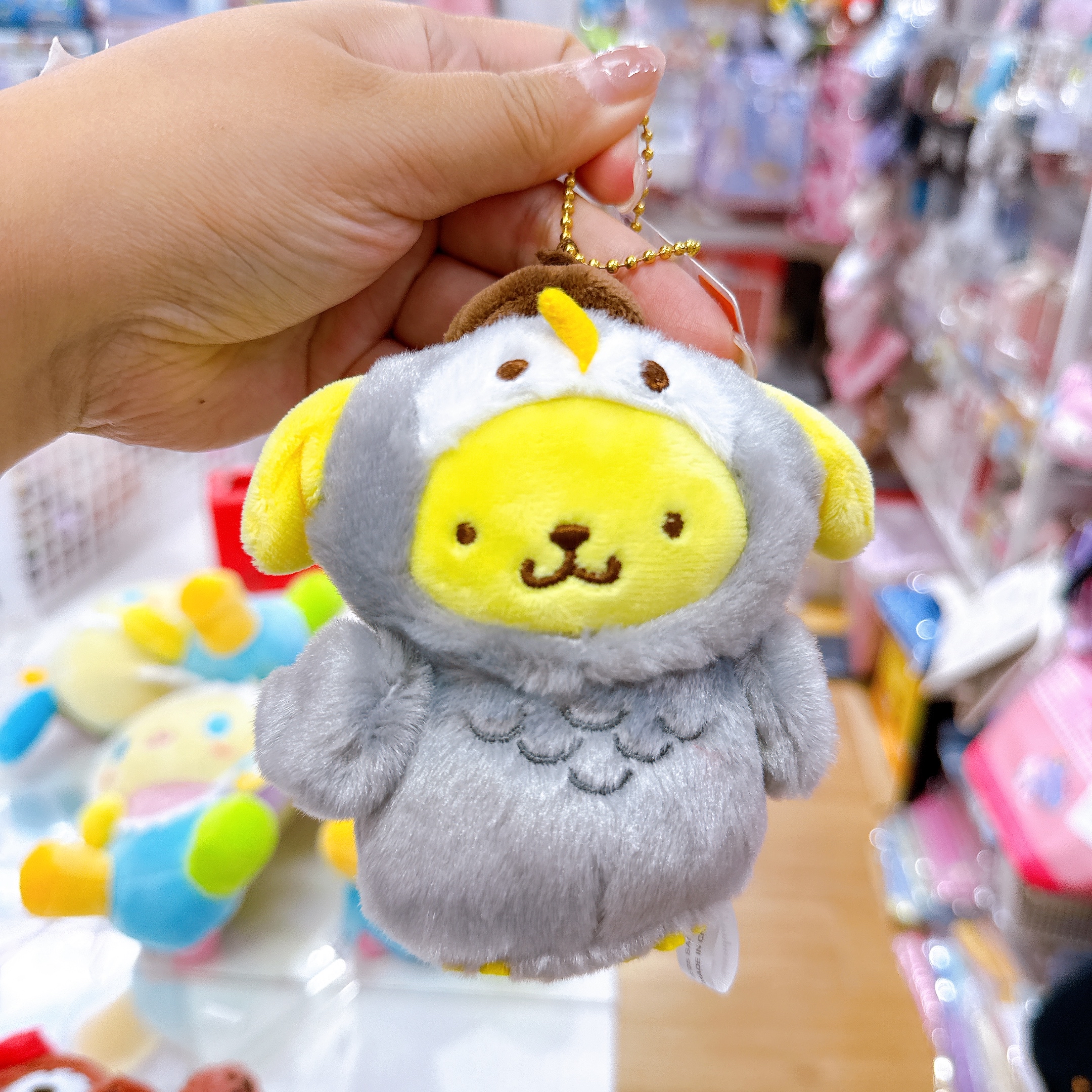 日本北海道直送北海道限定Kitty玉桂狗布甸狗公仔掛飾