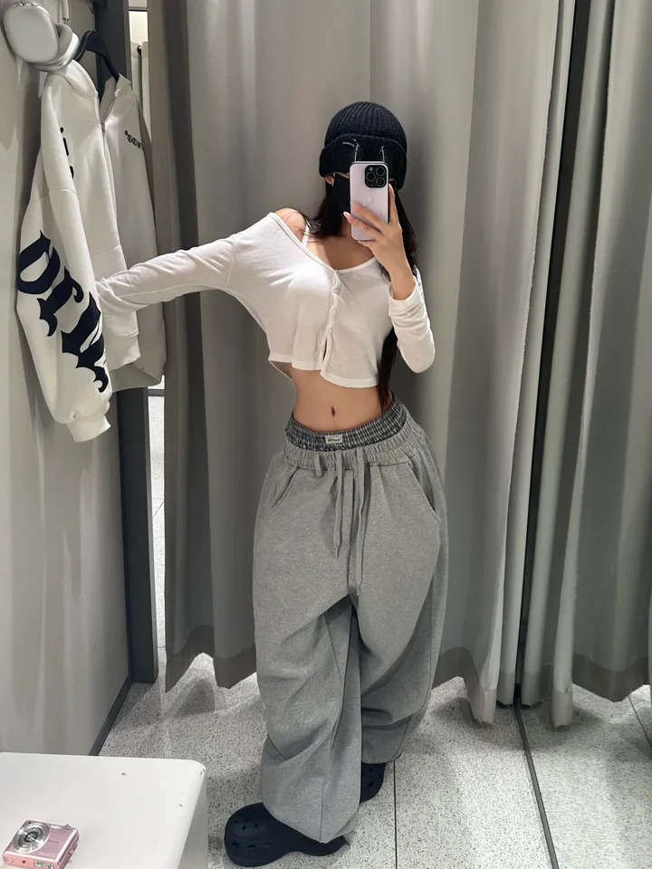 Double Waist Balloon Pants