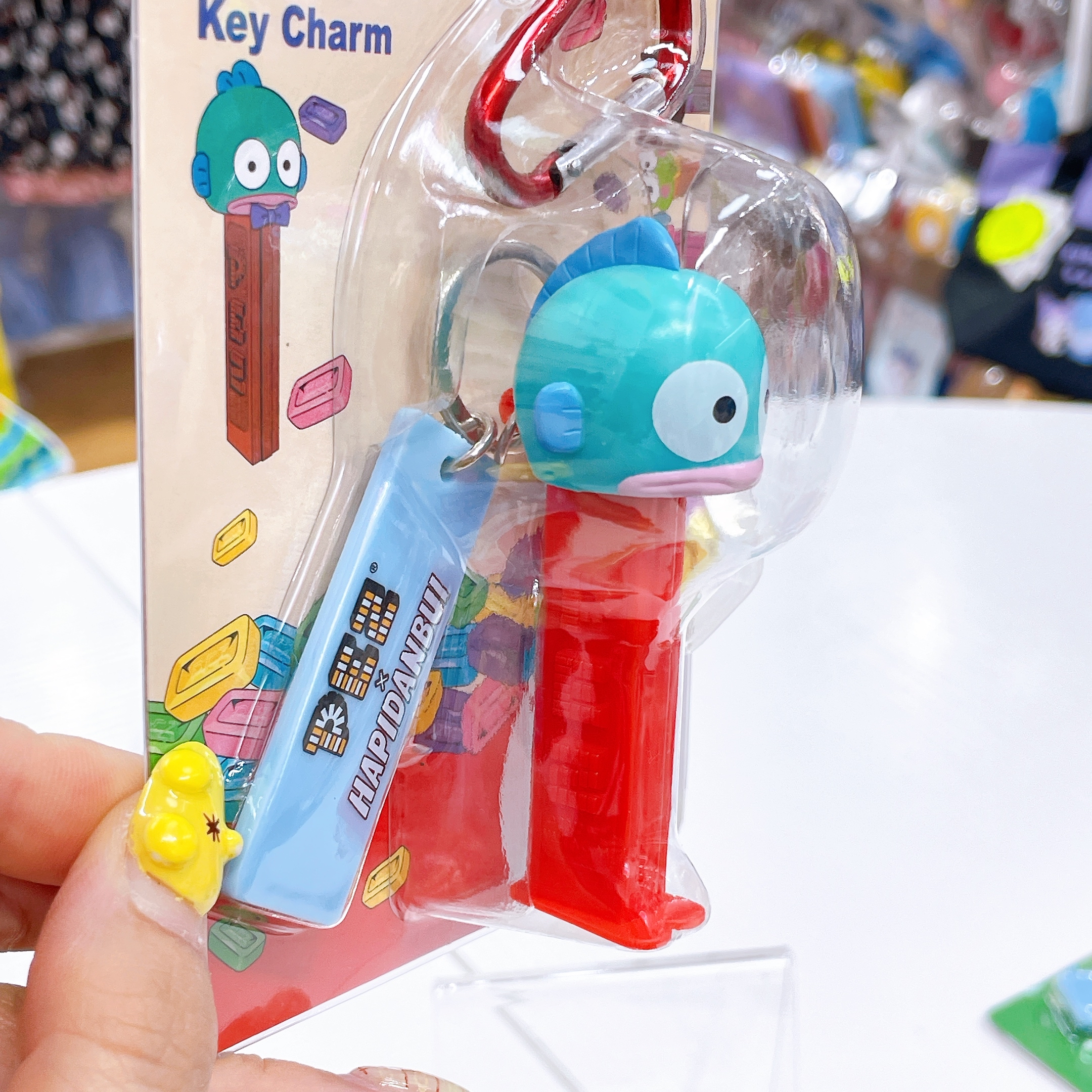 日本直送Sanrio男團 PEZ 合作系列糖果鎖匙扣掛飾（不能食用