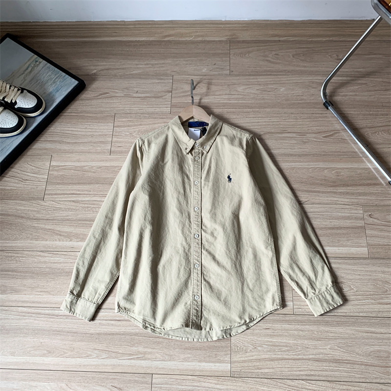 預訂 RL Polo 牛津布純棉長袖恤衫