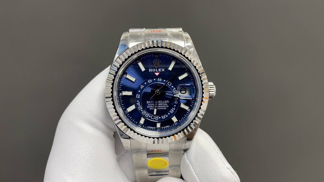 今日推荐🌐劳力士 (纵航者)天行者 白壳蓝面 42mm 9002机 顶级品质 出货实拍✈️