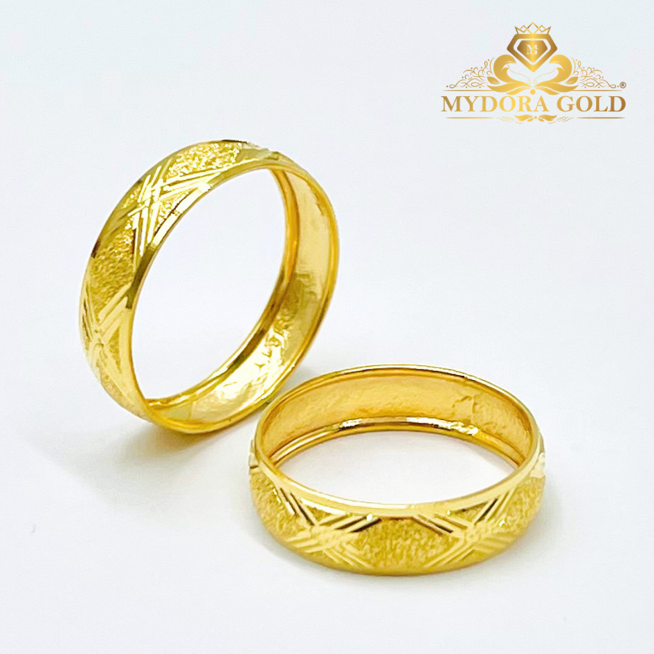 MYDORA Cincin Belah Rotan Arjuna Klasik l EMAS 916/22K